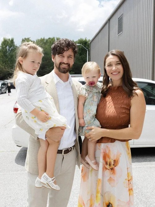 A family at Living Grace Church