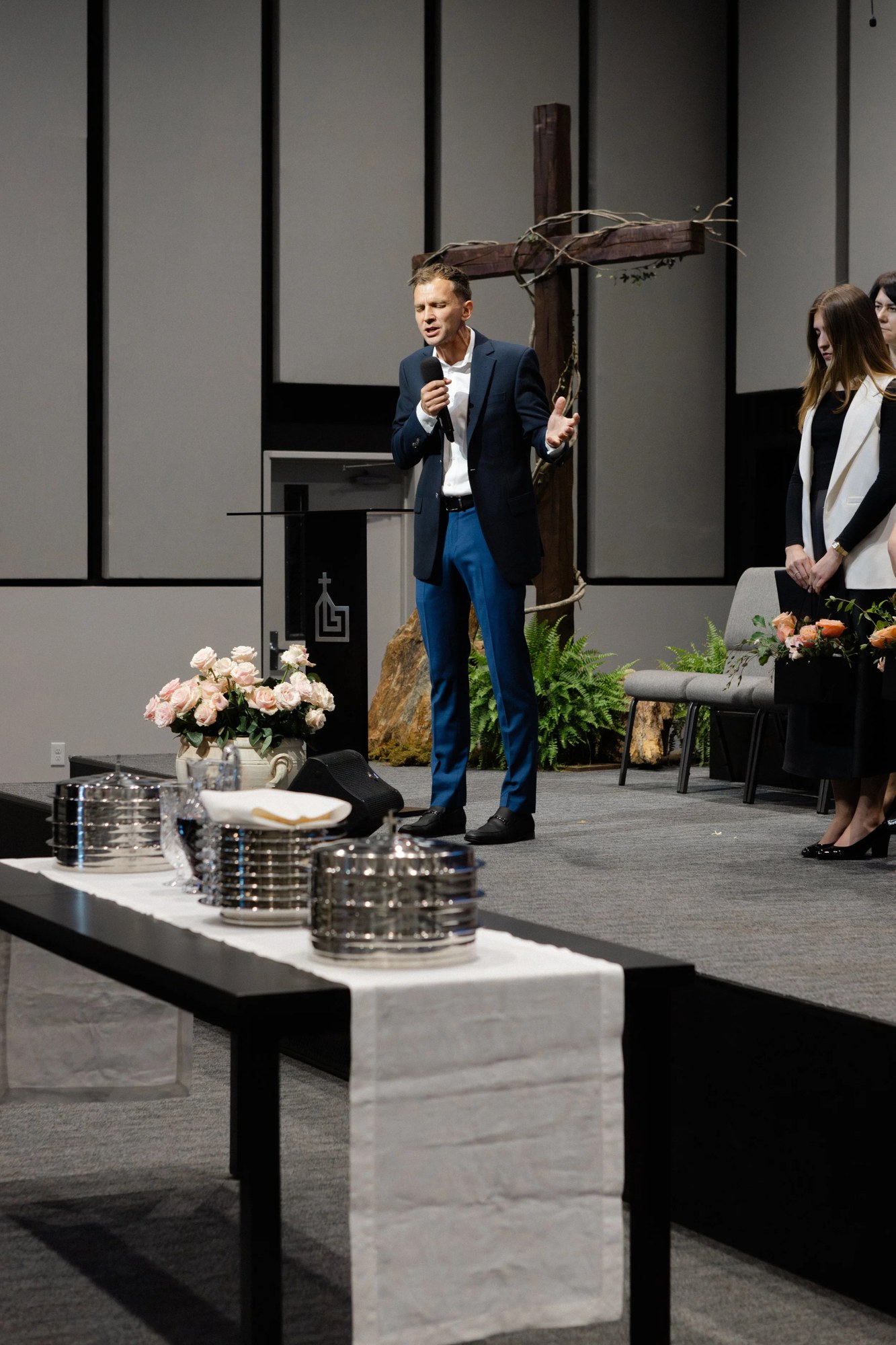 Communion at Living Grace Church