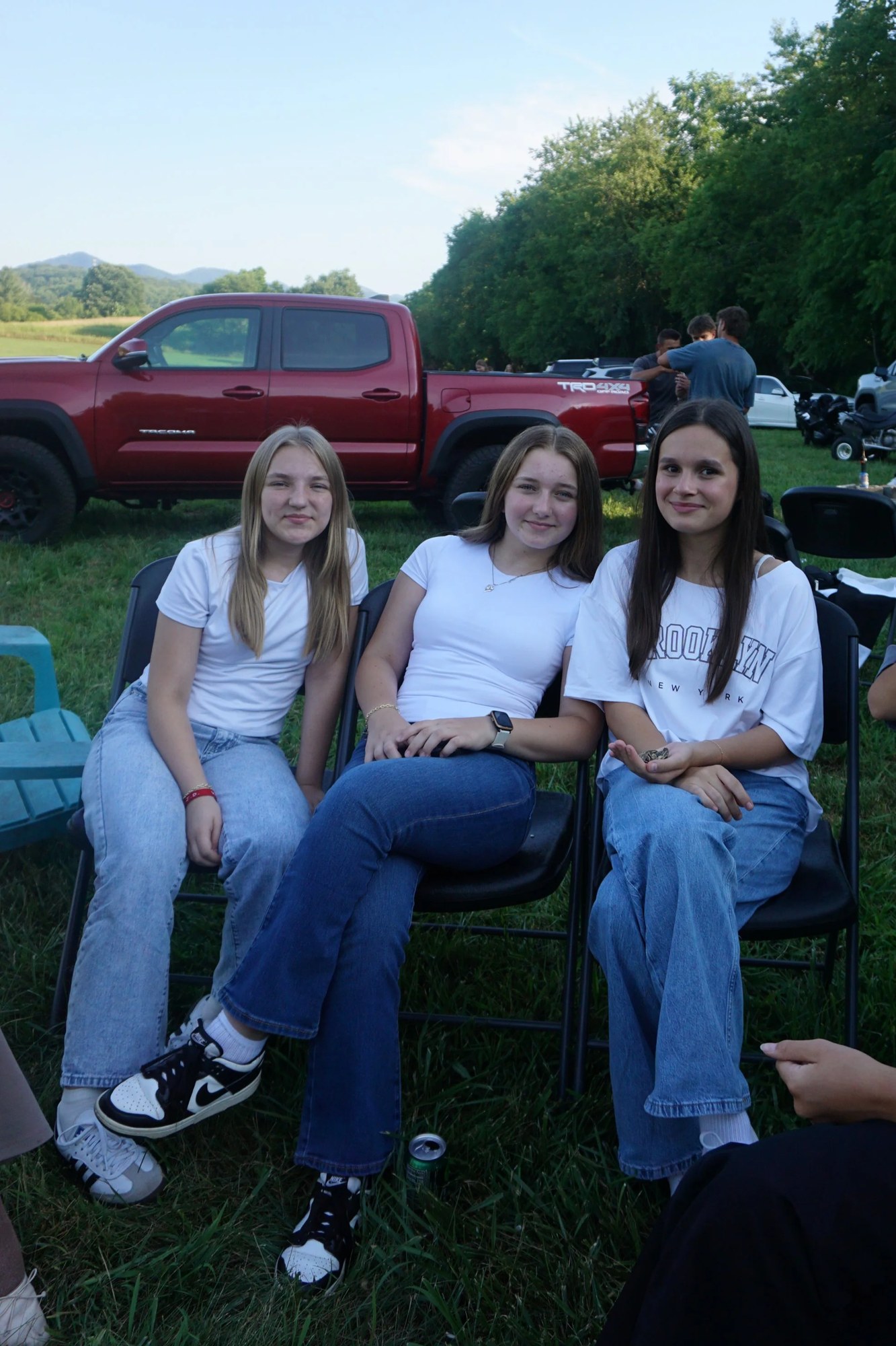 Teens spending time together